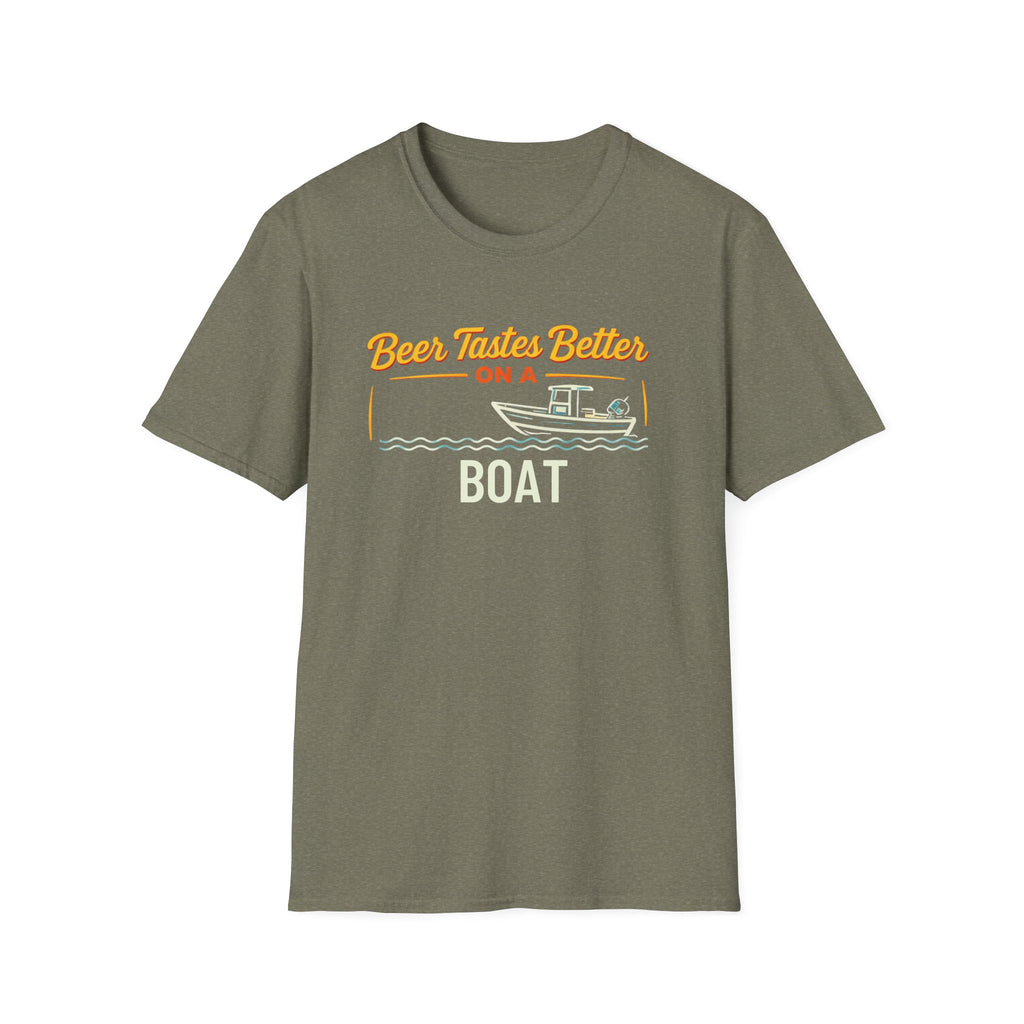 Beer Tastes Better on a Boat T-Shirt