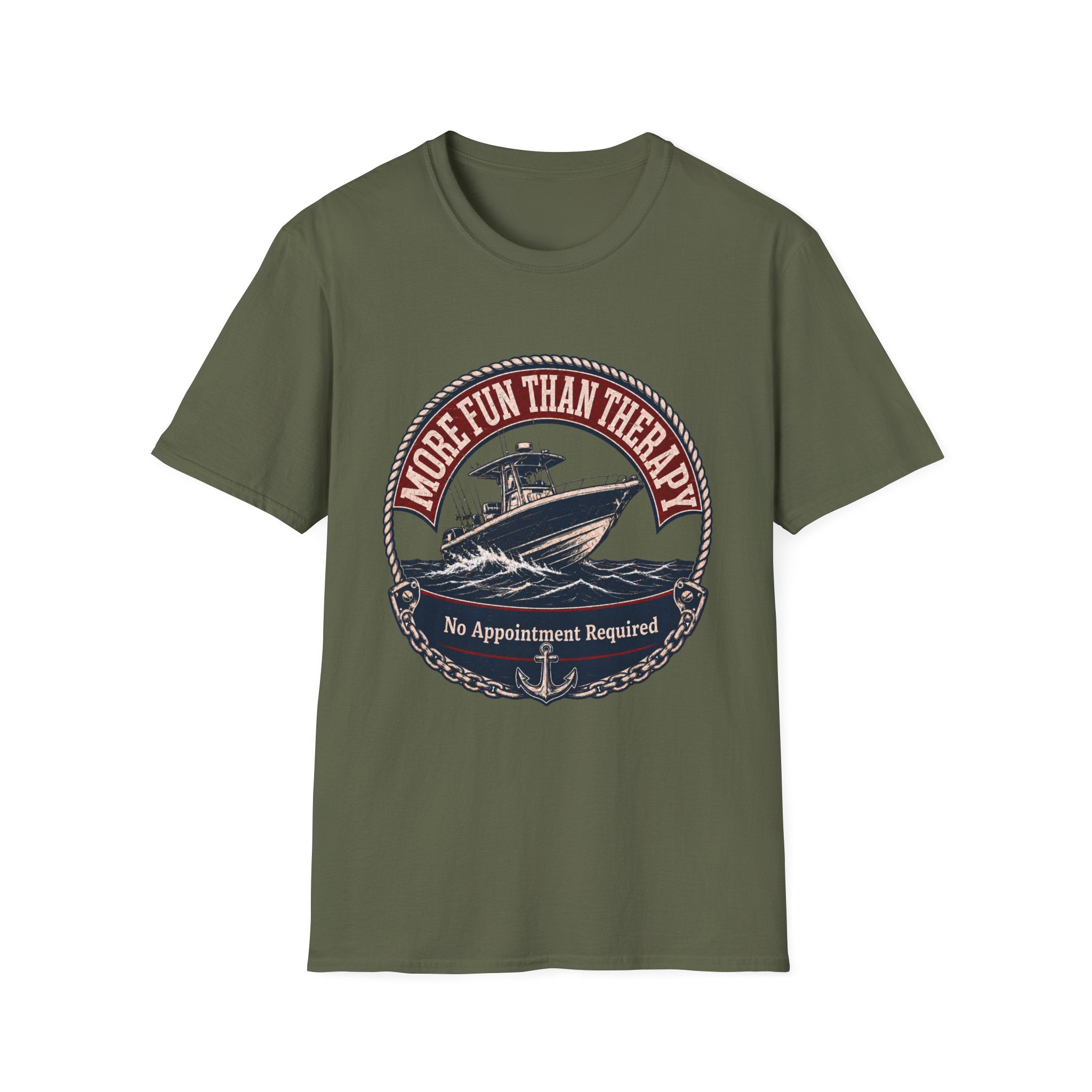 MORE FUN THAN THERAPY No Appointment Required T-Shirt