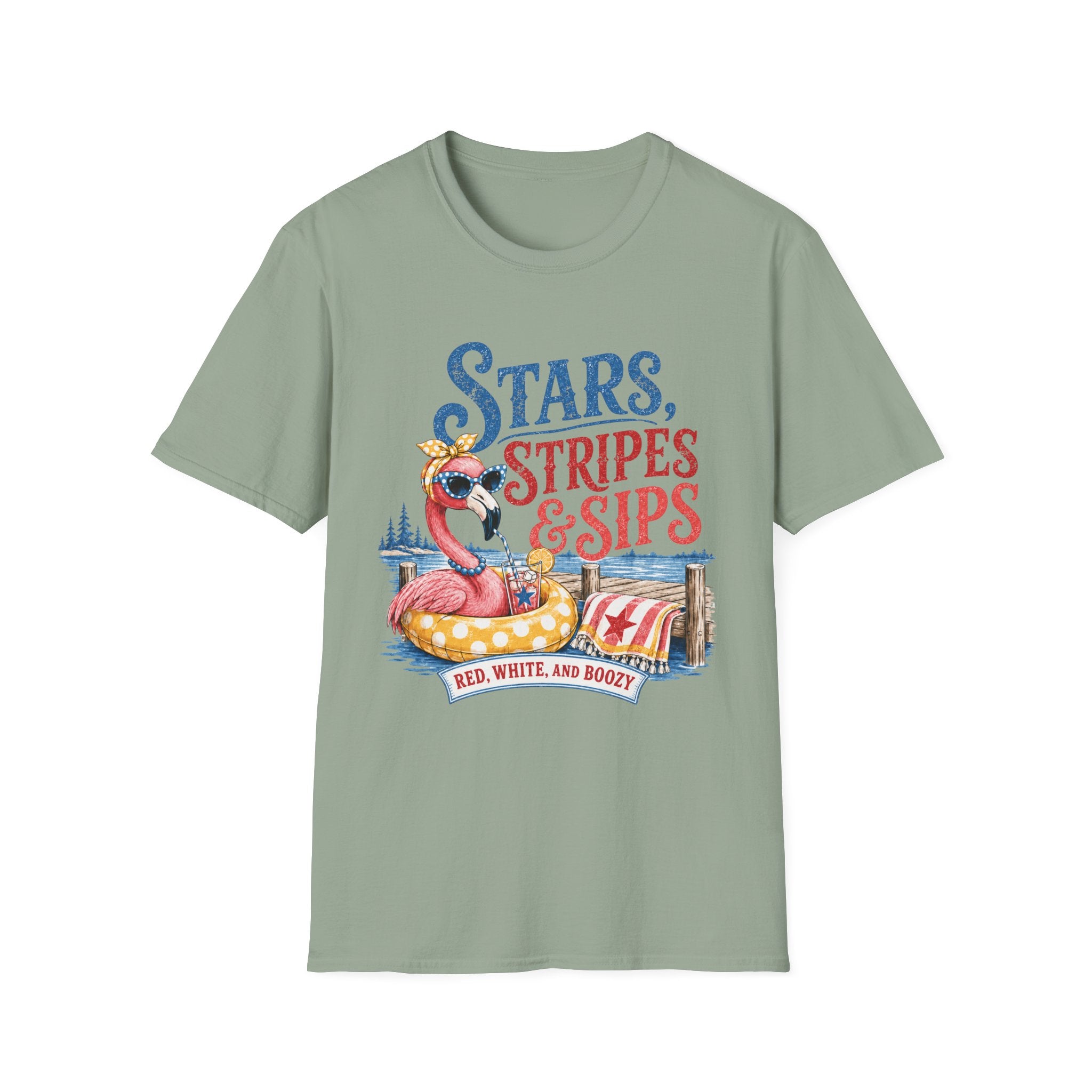 Stars, Stripes & Sips T-Shirt
