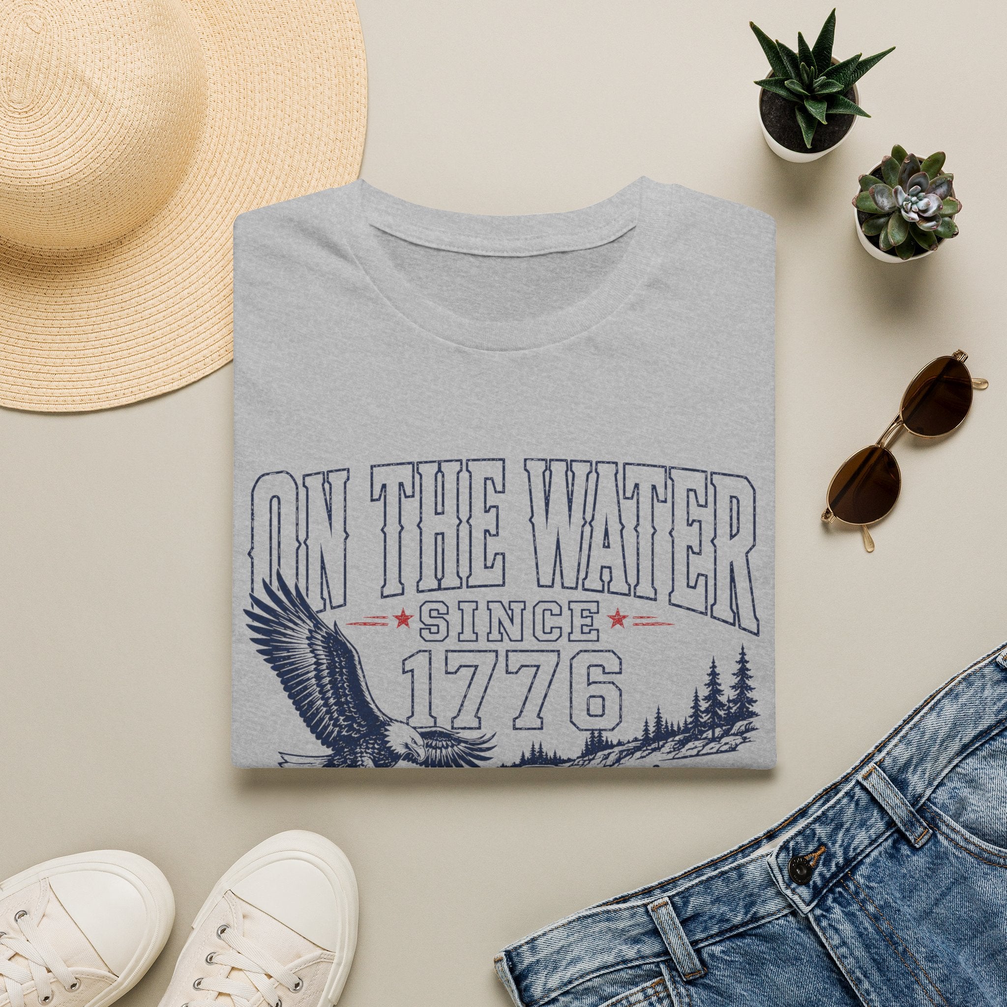 ON THE WATER SINCE 1776 BOAT T-Shirt