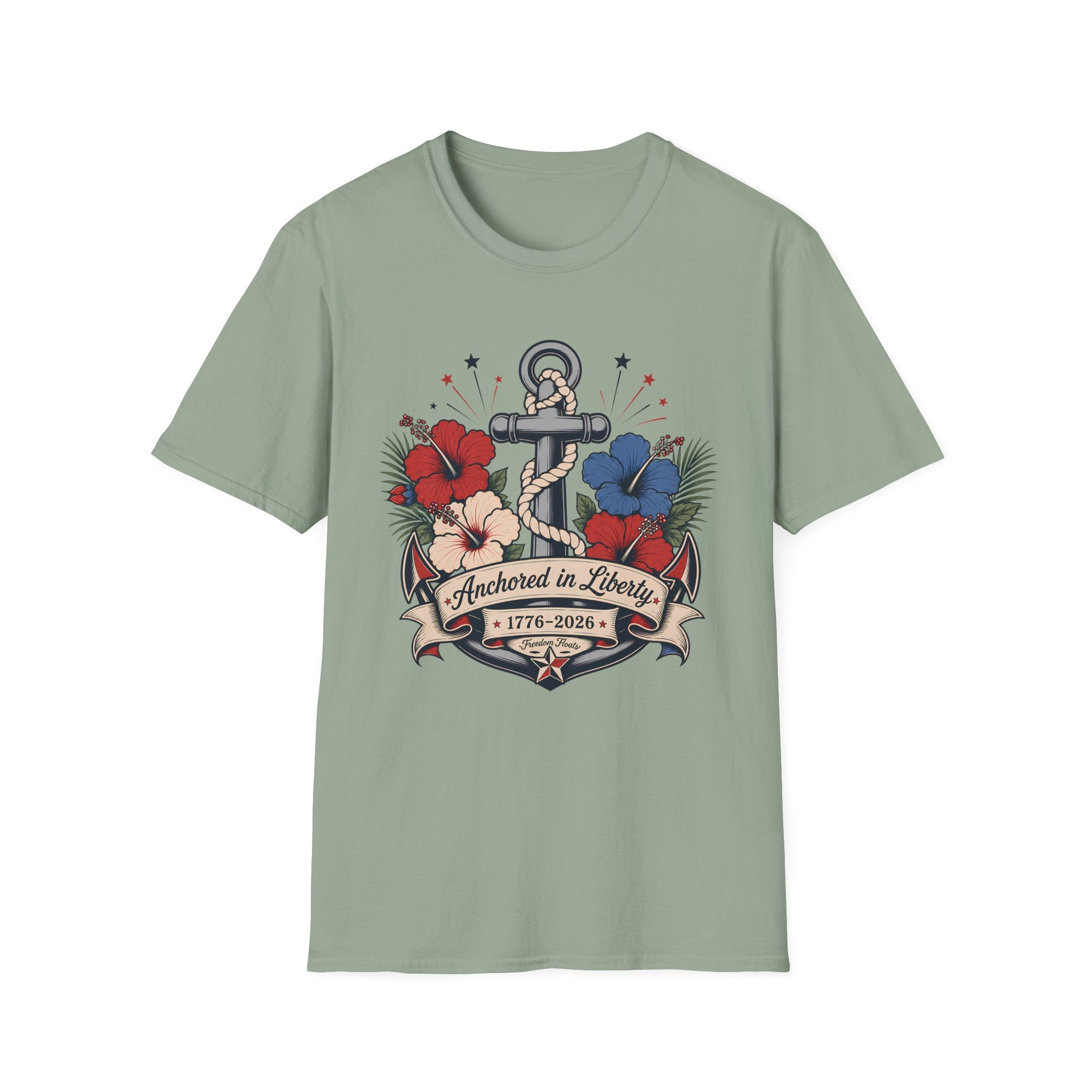 Anchored in Liberty T-Shirt